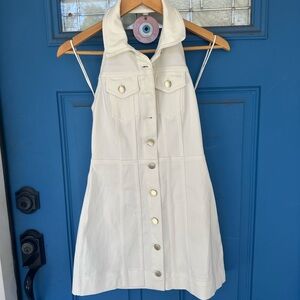 Alice + Olivia Denim Mini Dress